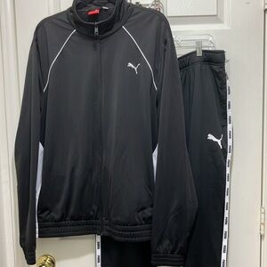 Puma Tracksuit jacket joggers Sweatsuit sweatshirt sweatpants warmup jump suit
